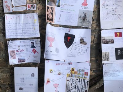 Dílka našich žáků zdobí hrad Krakovec