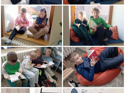 Návštěva berounské knihovny