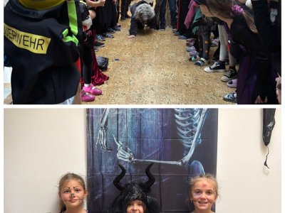 Halloweenské oslavy ve škole