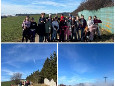 Prvouka III. třída - procházka s pozorování přírody