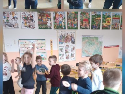 I. třída - pohybová rozcvička