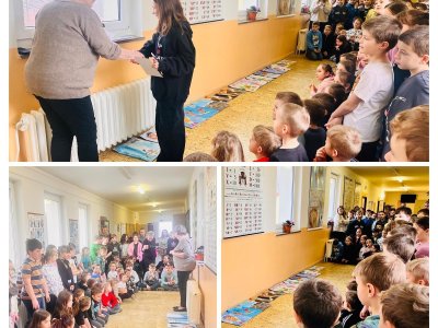 Vyhlášení výtvarné soutěže na téma zimní olympiády