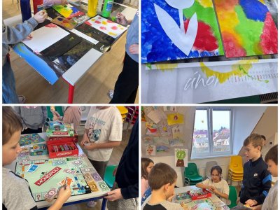 Ani v ranní družině nezahálíme