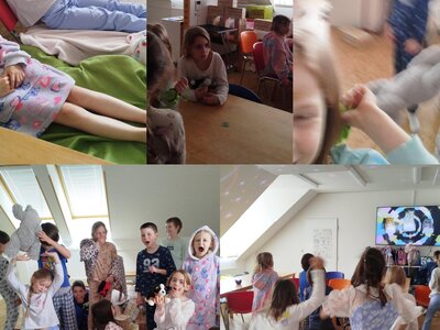 Pyžamový den ve školní družině