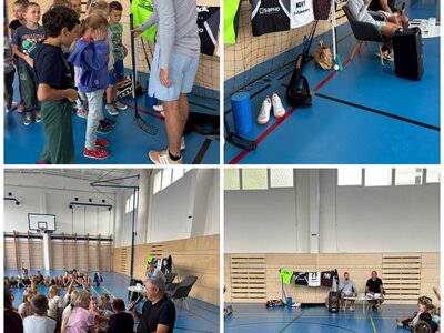 První část celoročního projektu Sportovci mezi námi
