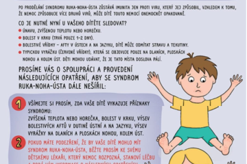 Oznámení rodičům